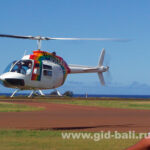 Полеты на вертолете на Бали