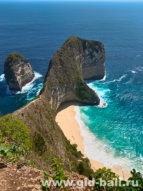 Kelingking beach, Келингкинг Бич, Нуса пенида, Бали, Индонезия